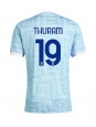 Billige Juventus Khephren Thuram #19 Bortedrakt 2025-26 Kortermet